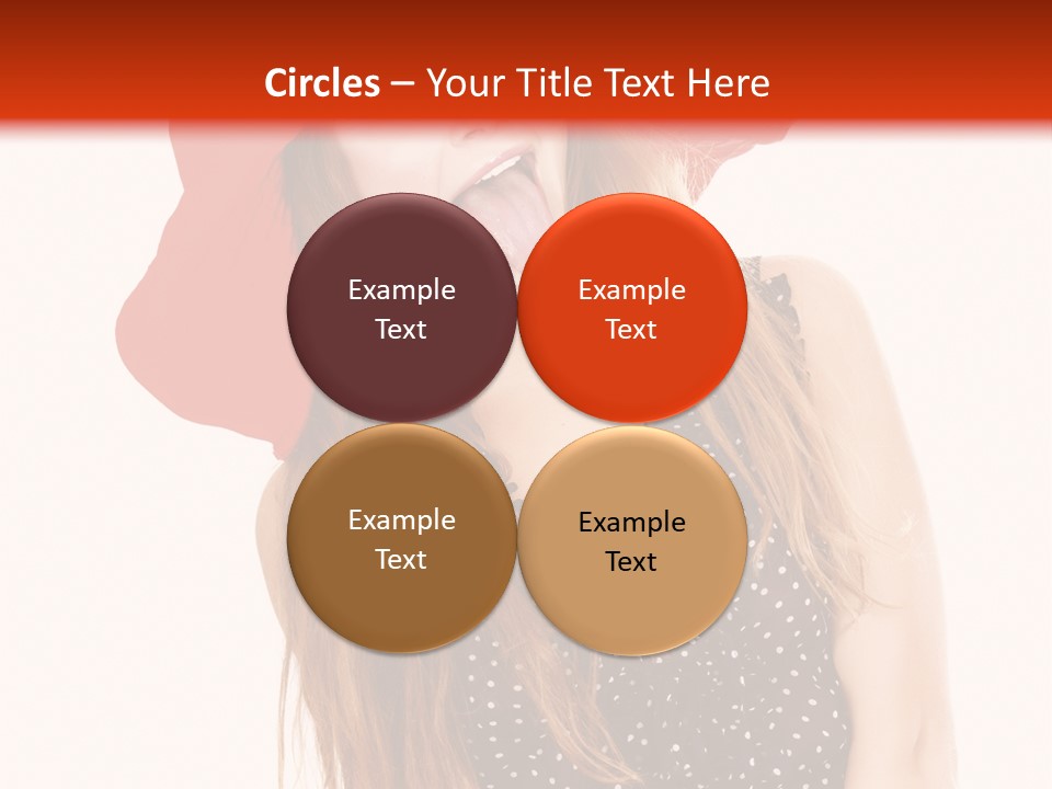 Portrait Person Closeup PowerPoint Template