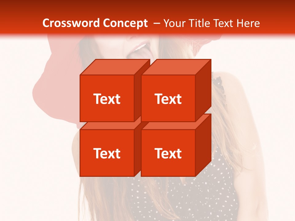 Portrait Person Closeup PowerPoint Template