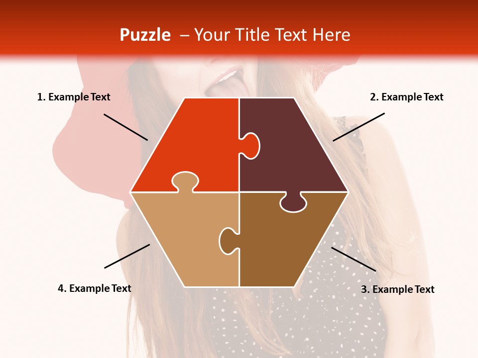 Portrait Person Closeup PowerPoint Template