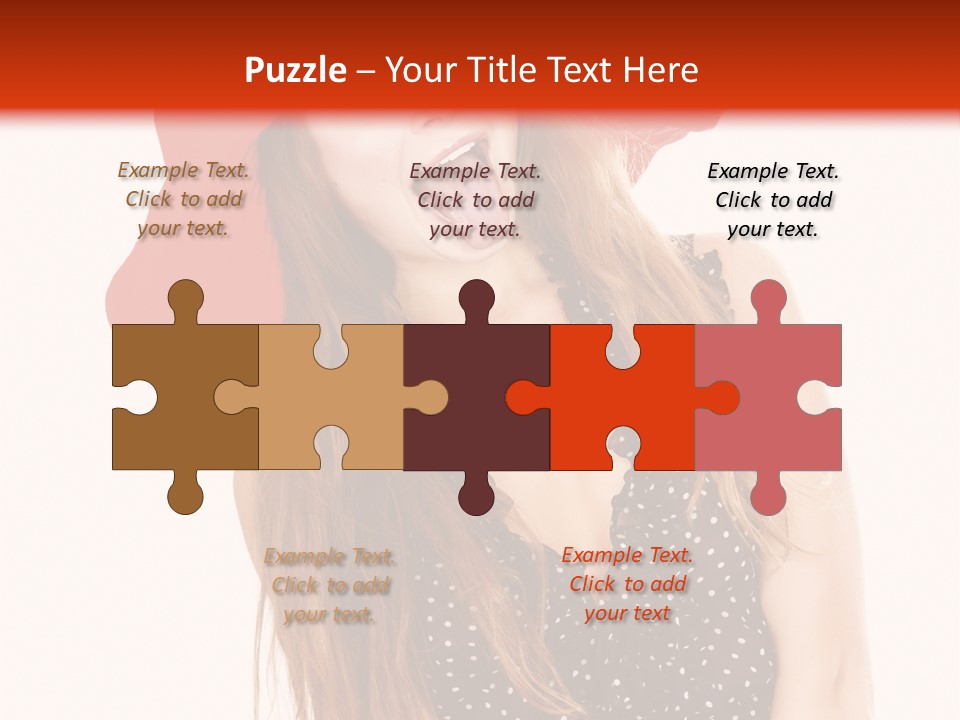 Portrait Person Closeup PowerPoint Template