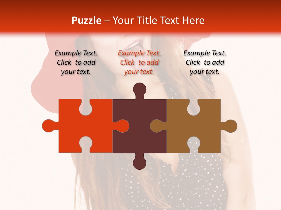 Portrait Person Closeup PowerPoint Template