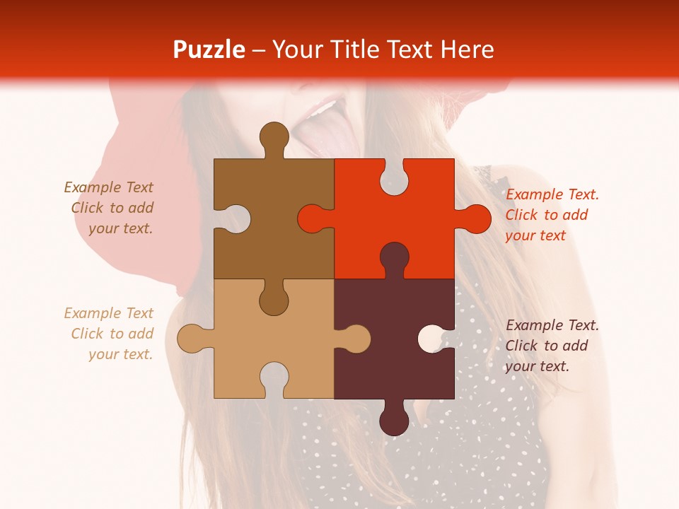 Portrait Person Closeup PowerPoint Template