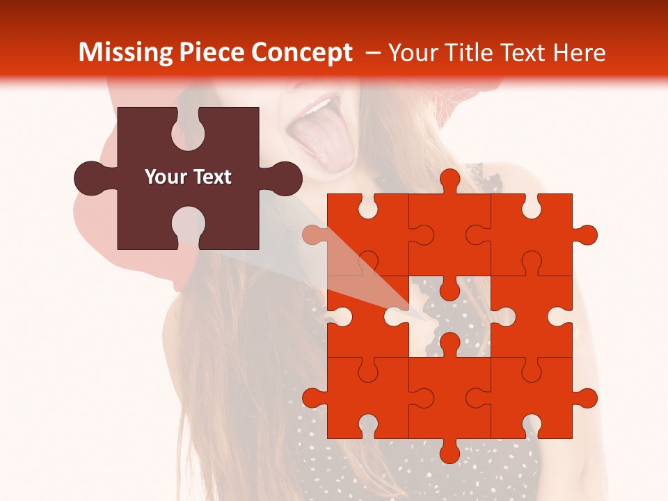 Portrait Person Closeup PowerPoint Template