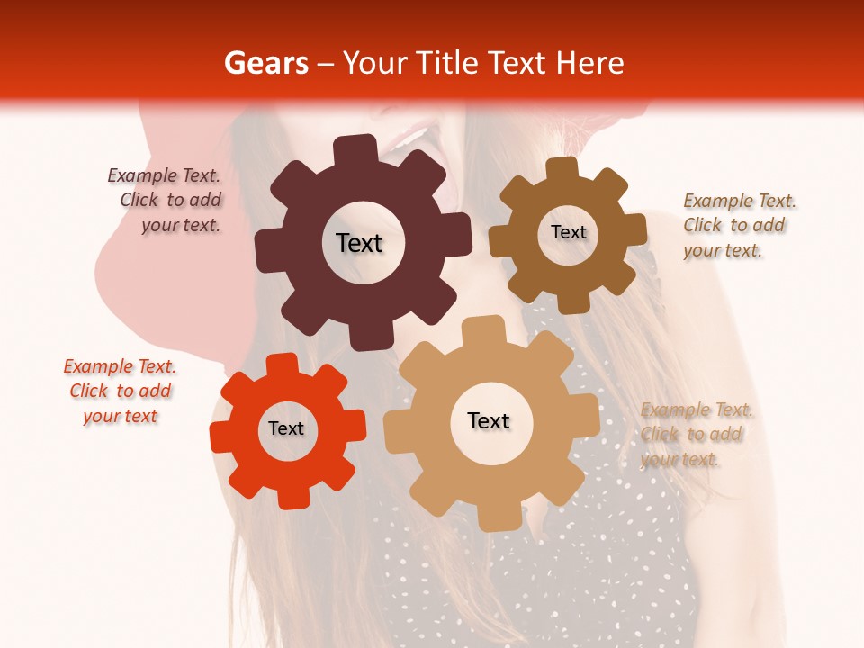 Portrait Person Closeup PowerPoint Template