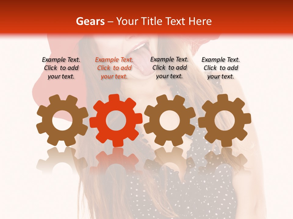 Portrait Person Closeup PowerPoint Template