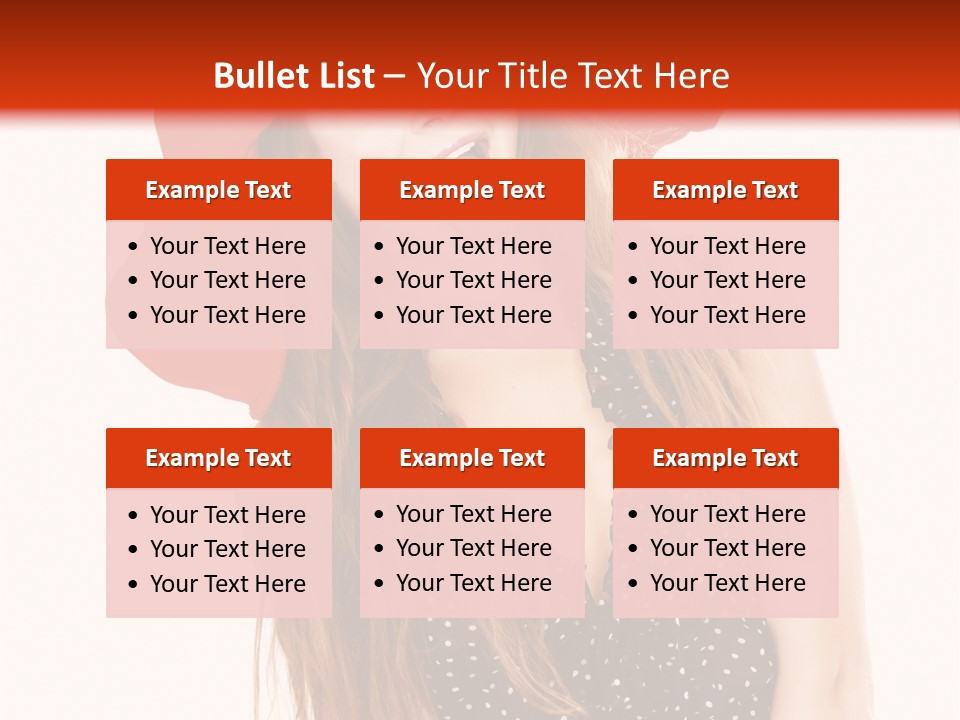 Portrait Person Closeup PowerPoint Template