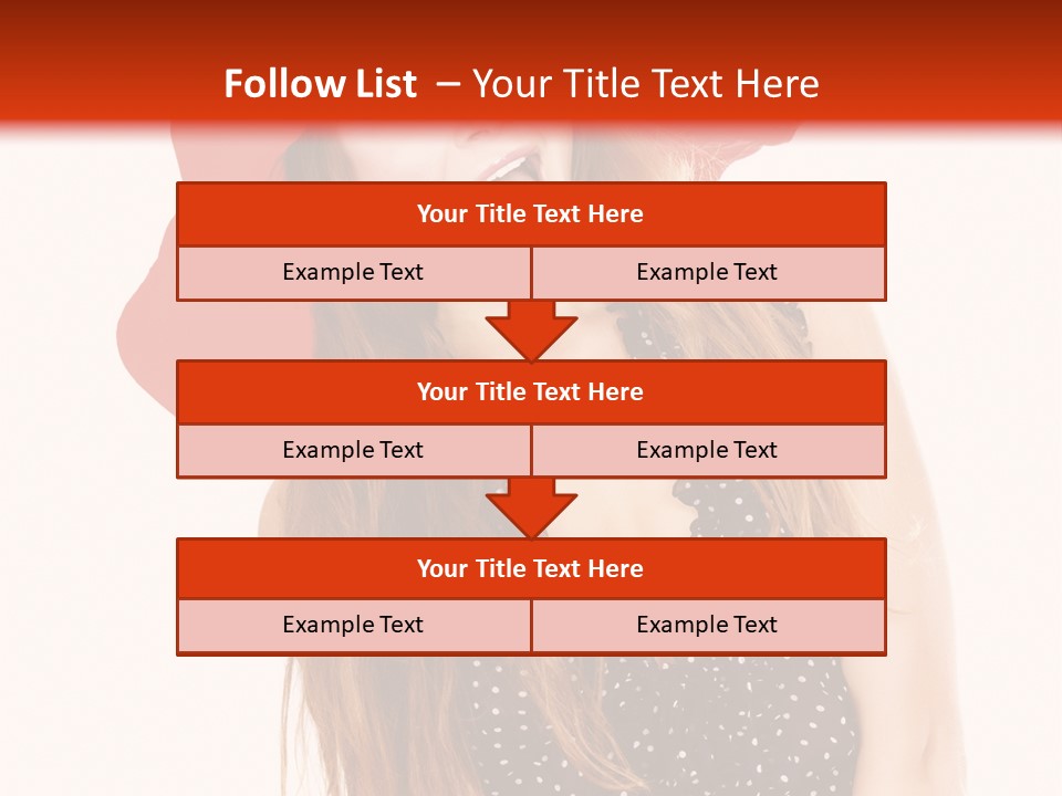 Portrait Person Closeup PowerPoint Template