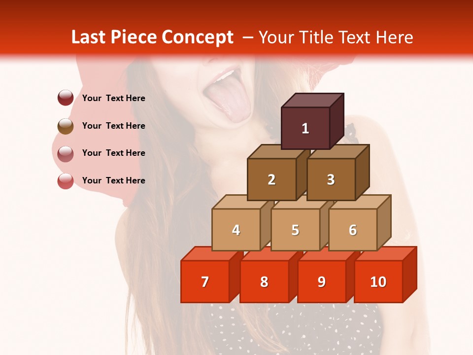 Portrait Person Closeup PowerPoint Template