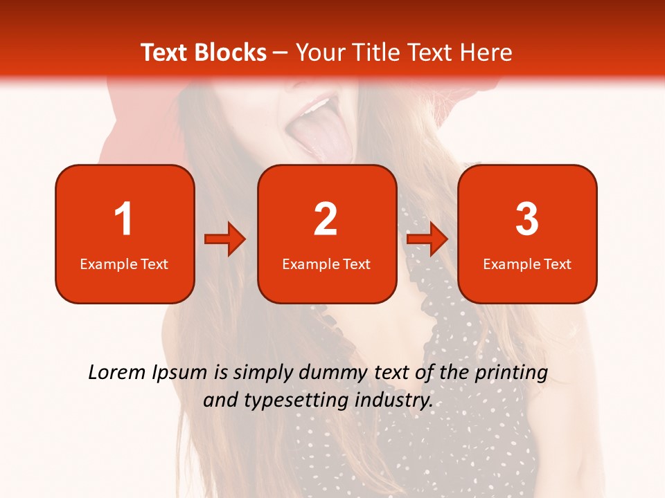 Portrait Person Closeup PowerPoint Template