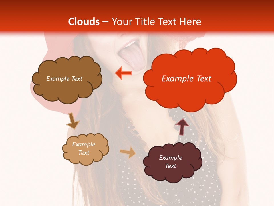 Portrait Person Closeup PowerPoint Template