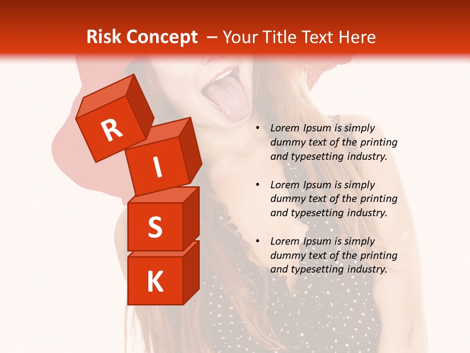 Portrait Person Closeup PowerPoint Template