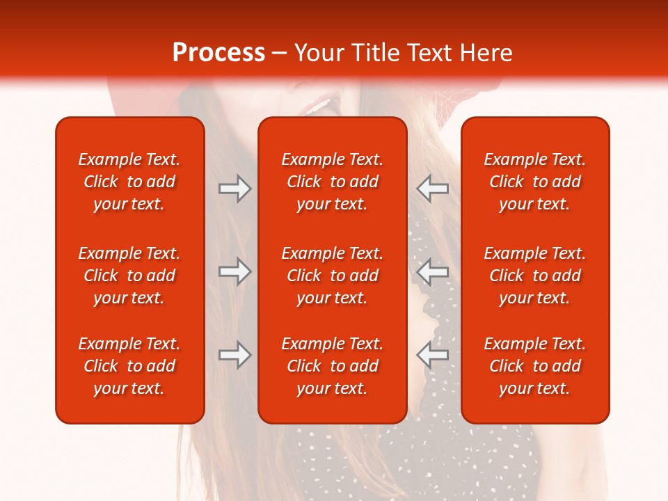 Portrait Person Closeup PowerPoint Template