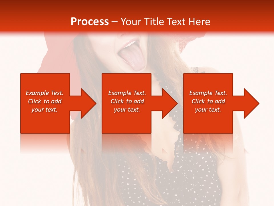 Portrait Person Closeup PowerPoint Template