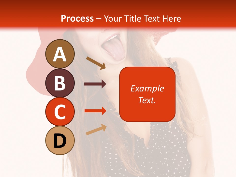 Portrait Person Closeup PowerPoint Template