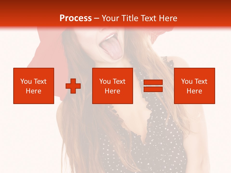Portrait Person Closeup PowerPoint Template
