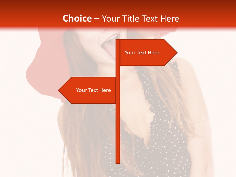 Portrait Person Closeup PowerPoint Template