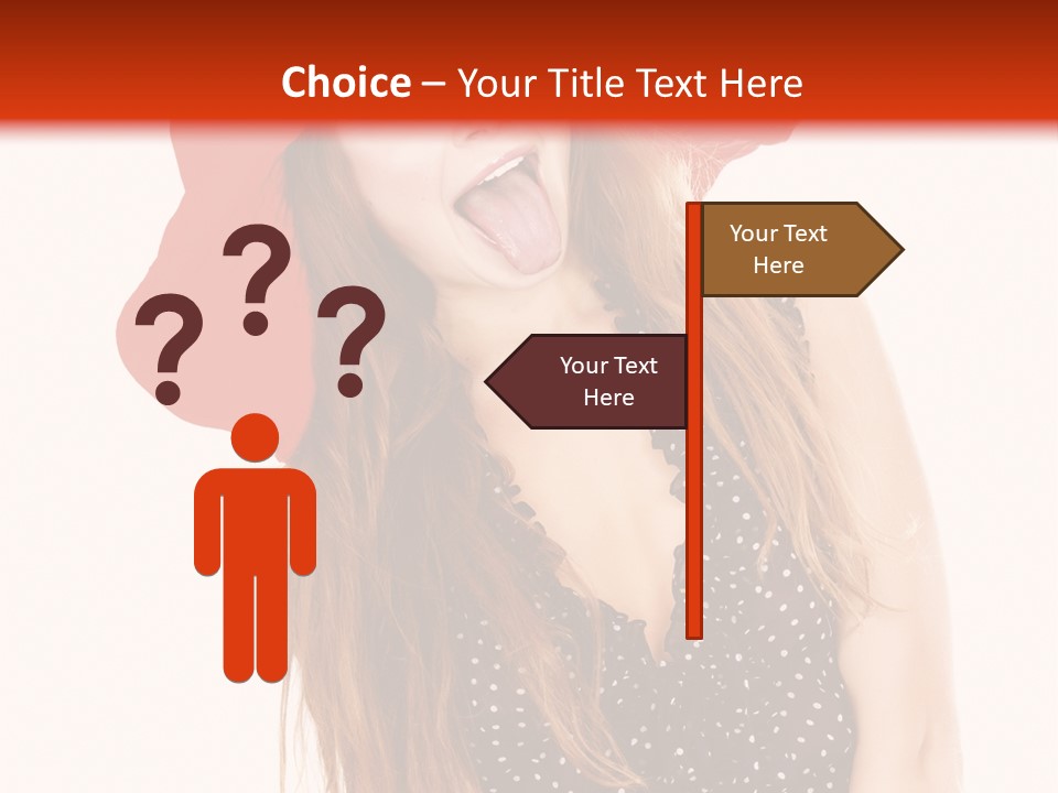 Portrait Person Closeup PowerPoint Template