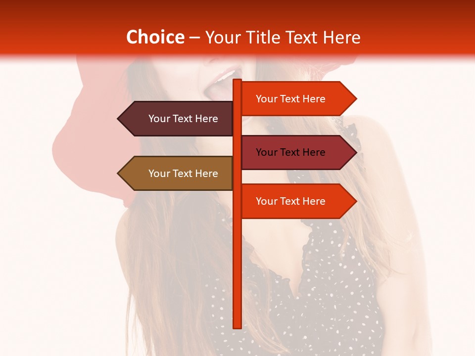 Portrait Person Closeup PowerPoint Template