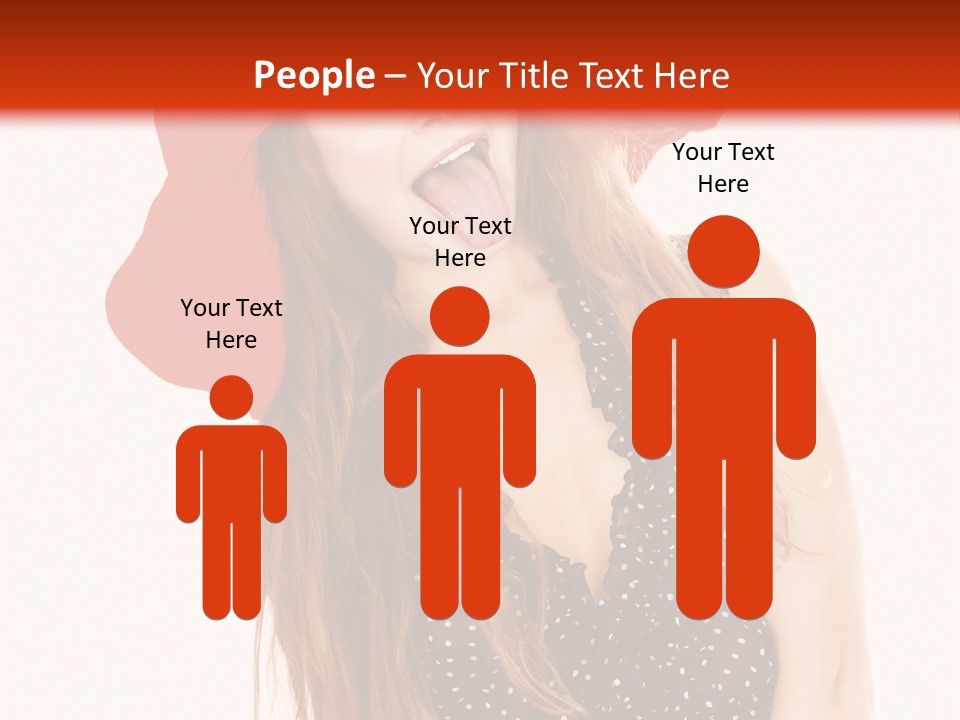 Portrait Person Closeup PowerPoint Template