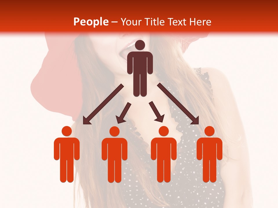 Portrait Person Closeup PowerPoint Template