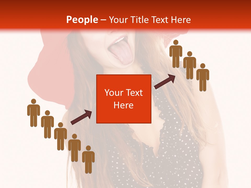 Portrait Person Closeup PowerPoint Template