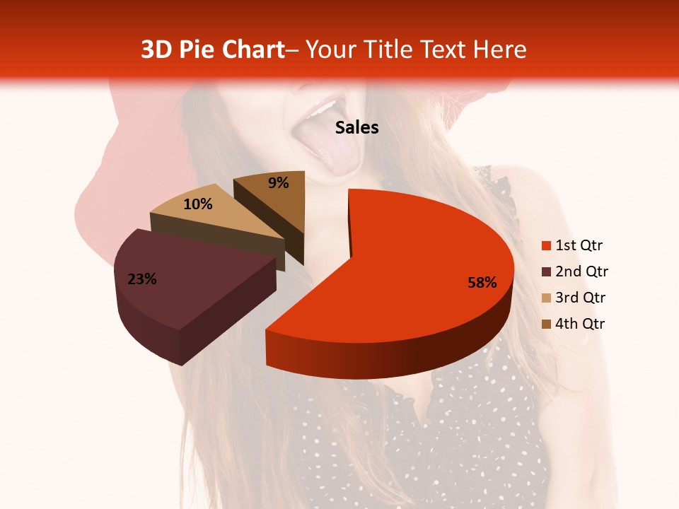 Portrait Person Closeup PowerPoint Template