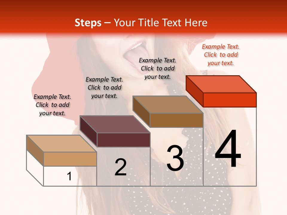 Portrait Person Closeup PowerPoint Template