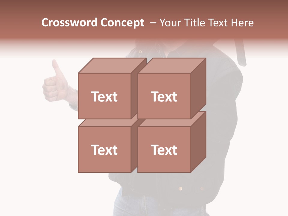 Pick Helmet Guy PowerPoint Template