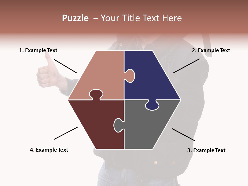 Pick Helmet Guy PowerPoint Template