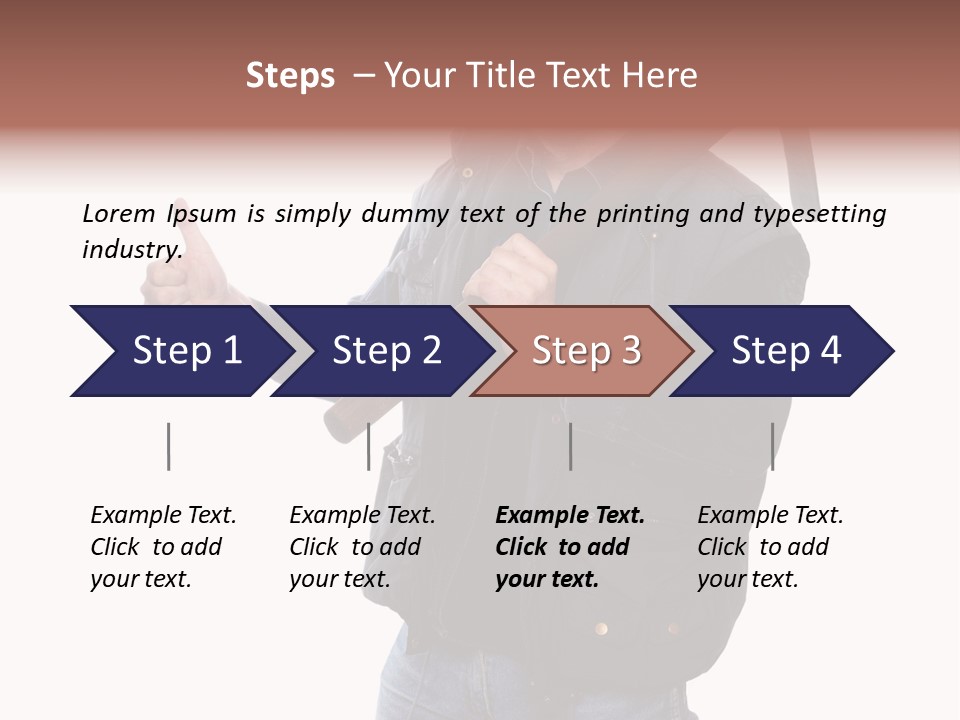 Pick Helmet Guy PowerPoint Template