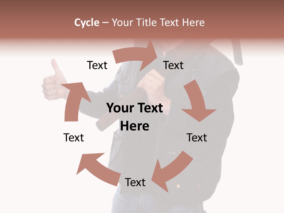 Pick Helmet Guy PowerPoint Template