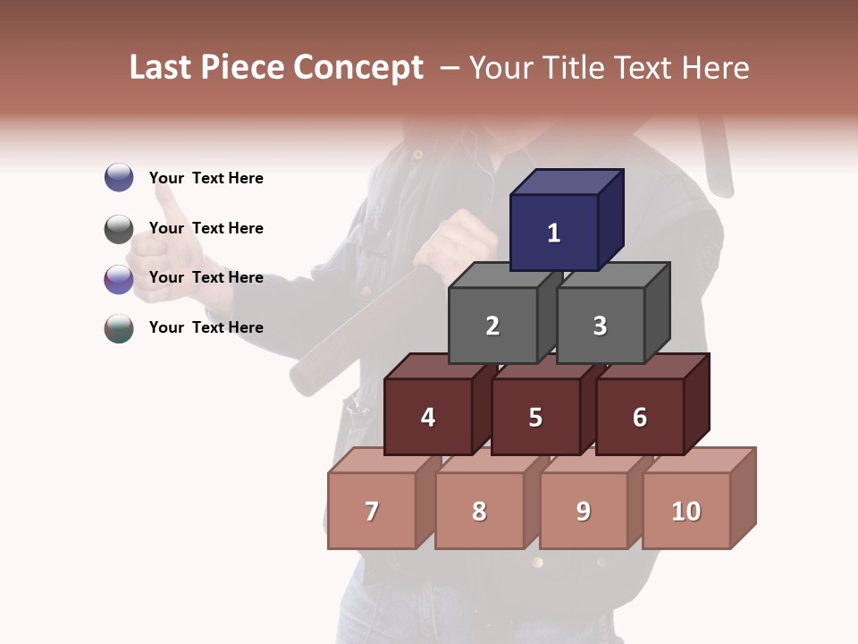 Pick Helmet Guy PowerPoint Template