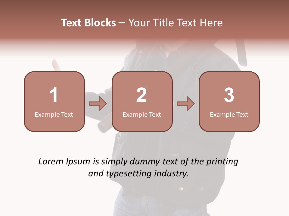 Pick Helmet Guy PowerPoint Template