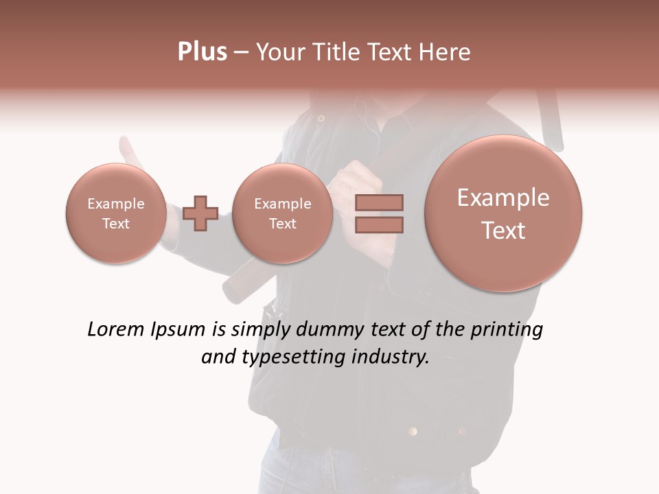 Pick Helmet Guy PowerPoint Template