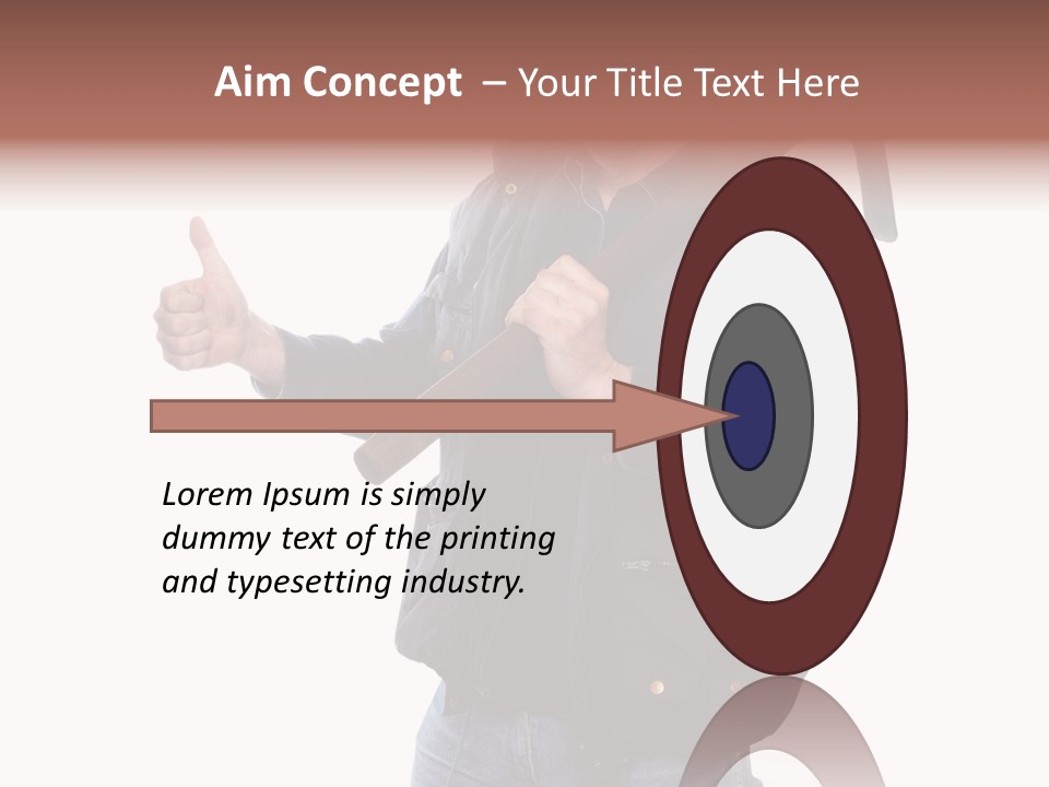 Pick Helmet Guy PowerPoint Template