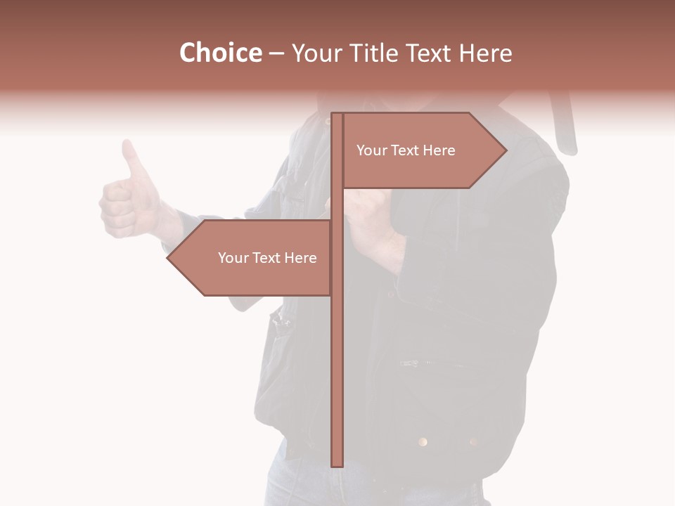 Pick Helmet Guy PowerPoint Template