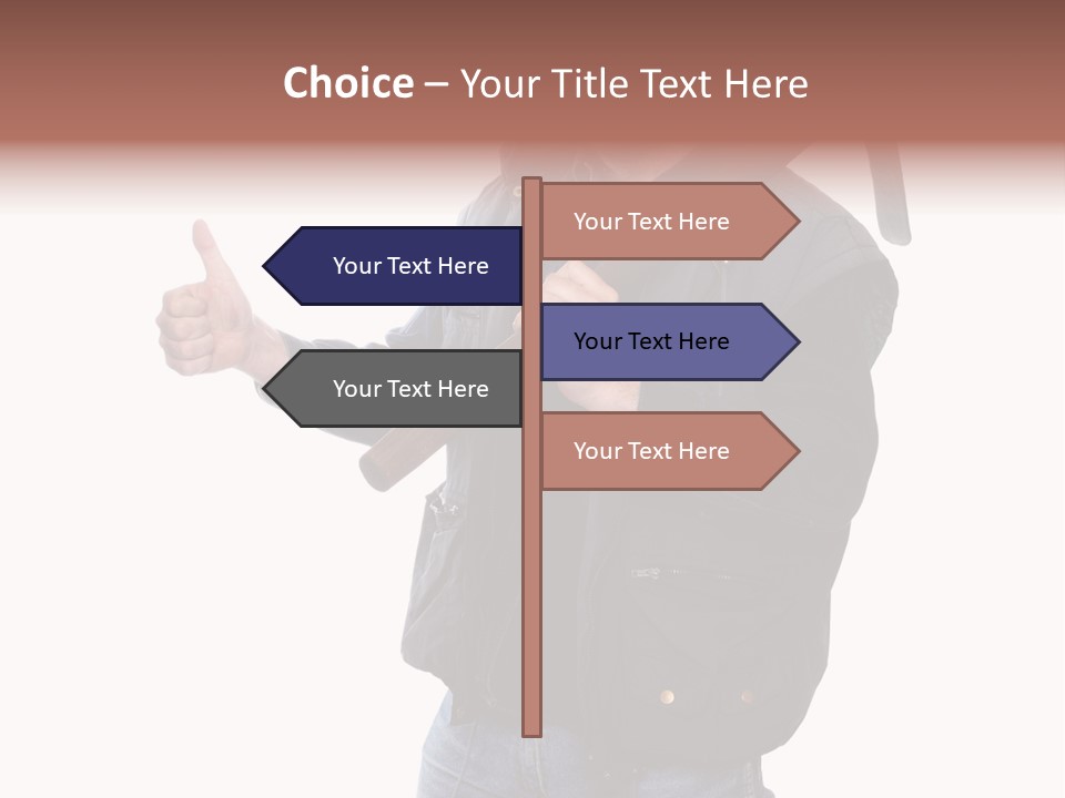 Pick Helmet Guy PowerPoint Template
