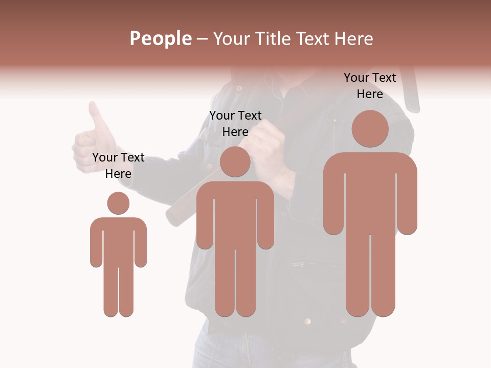 Pick Helmet Guy PowerPoint Template