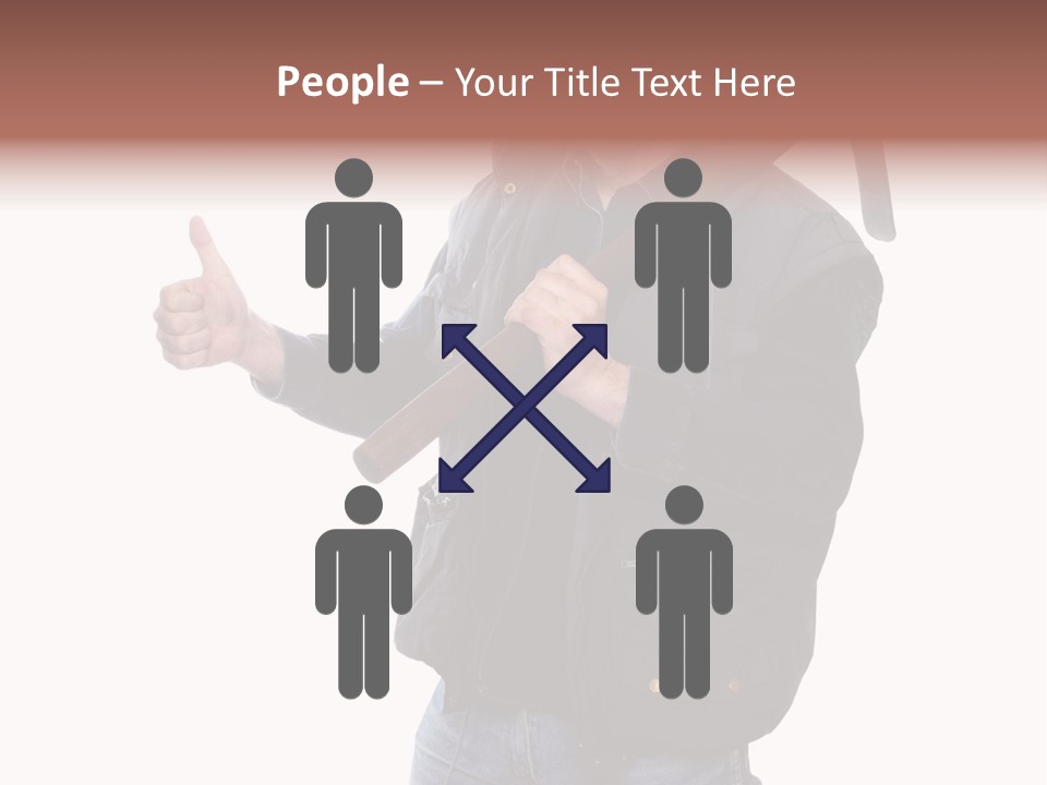 Pick Helmet Guy PowerPoint Template