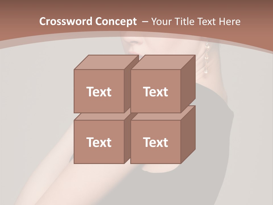 Communication Chair Board PowerPoint Template