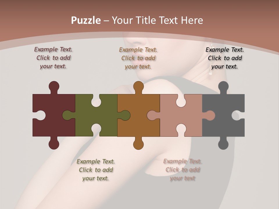 Communication Chair Board PowerPoint Template