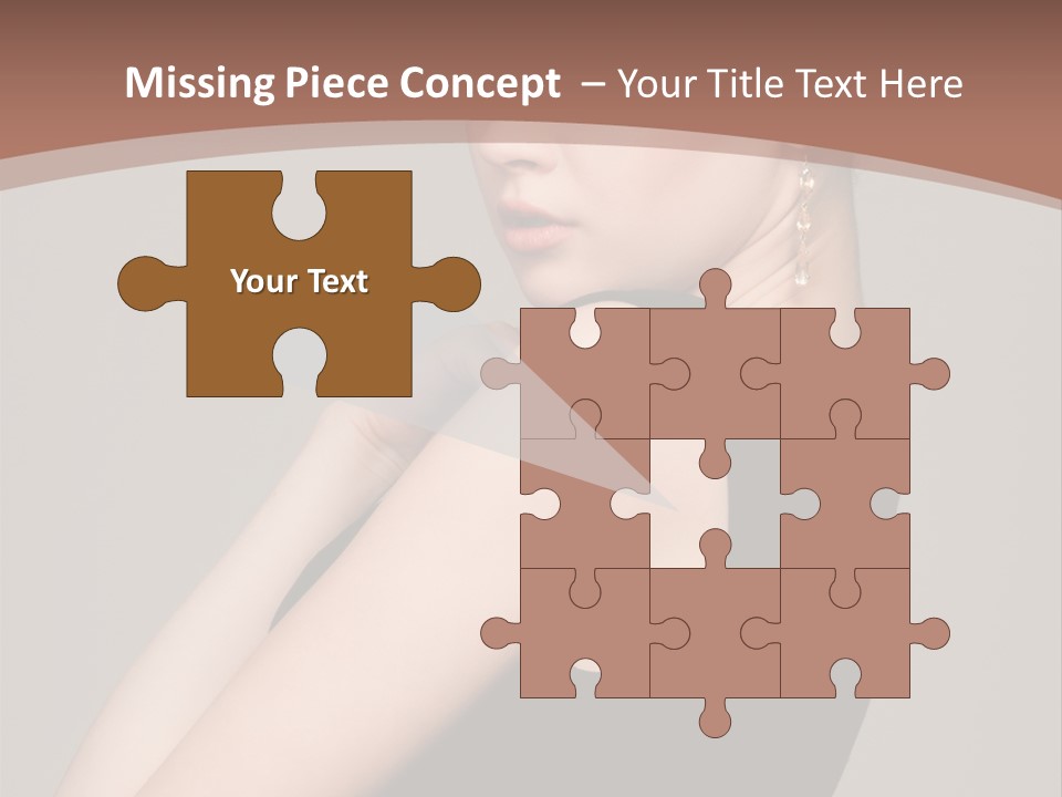 Communication Chair Board PowerPoint Template