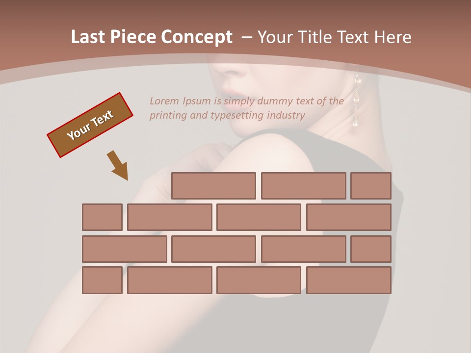 Communication Chair Board PowerPoint Template