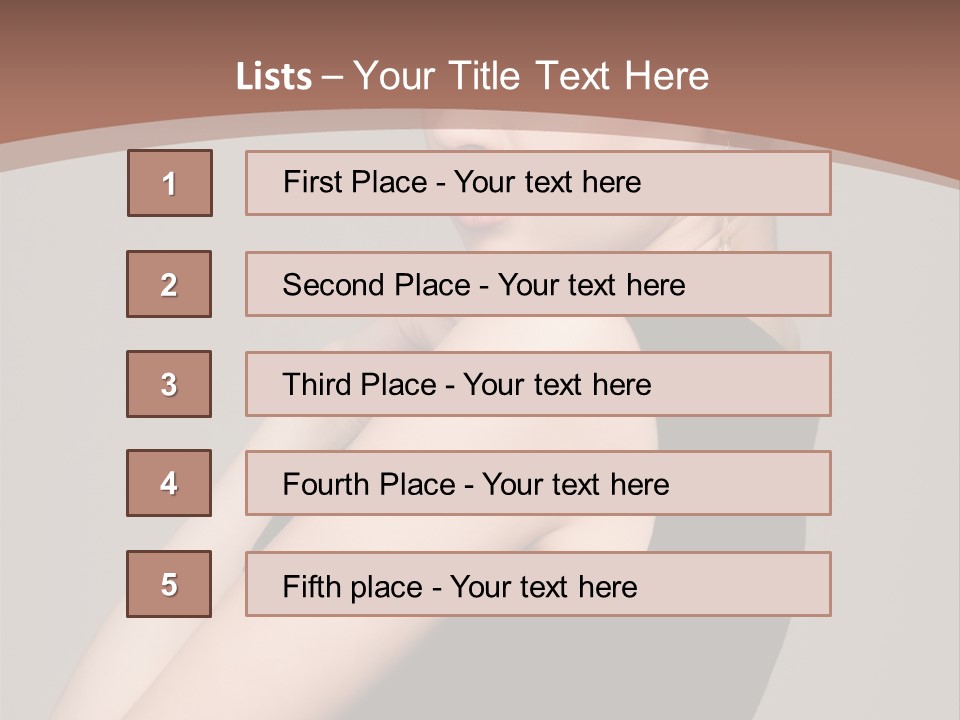 Communication Chair Board PowerPoint Template