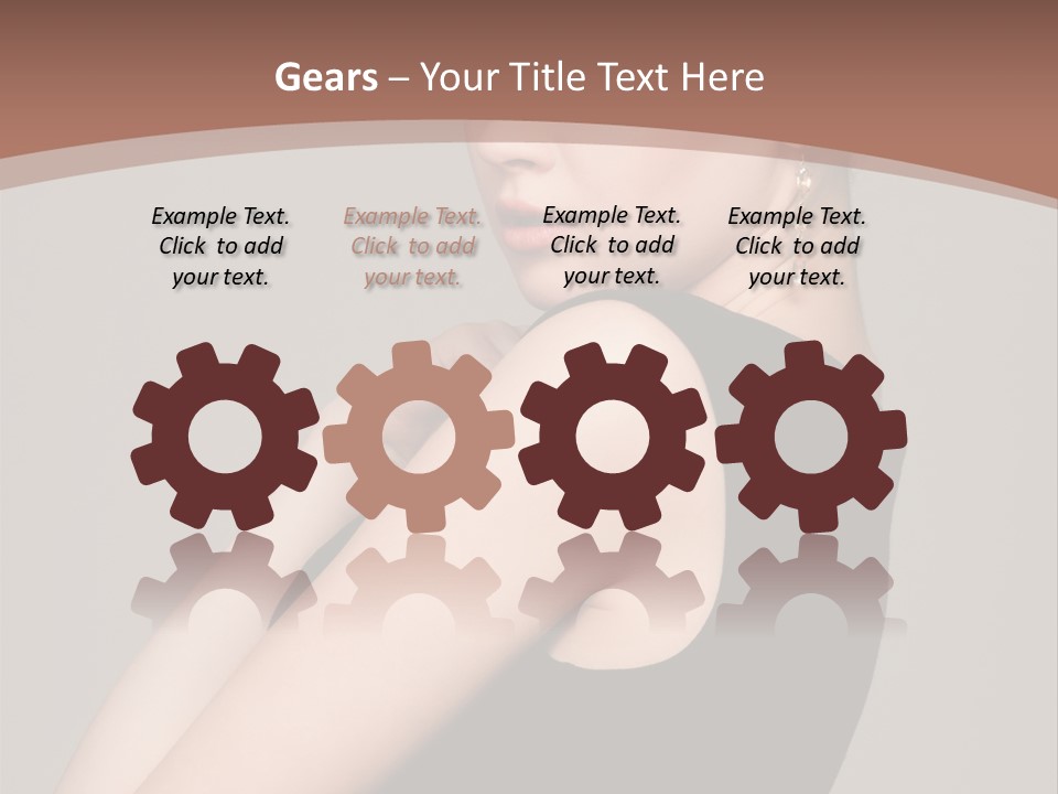 Communication Chair Board PowerPoint Template