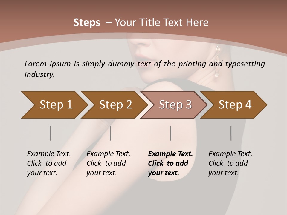 Communication Chair Board PowerPoint Template