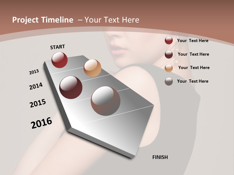 Communication Chair Board PowerPoint Template