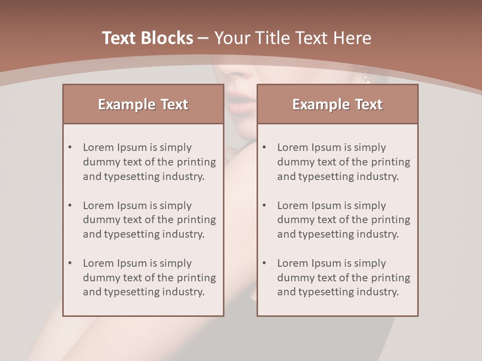 Communication Chair Board PowerPoint Template