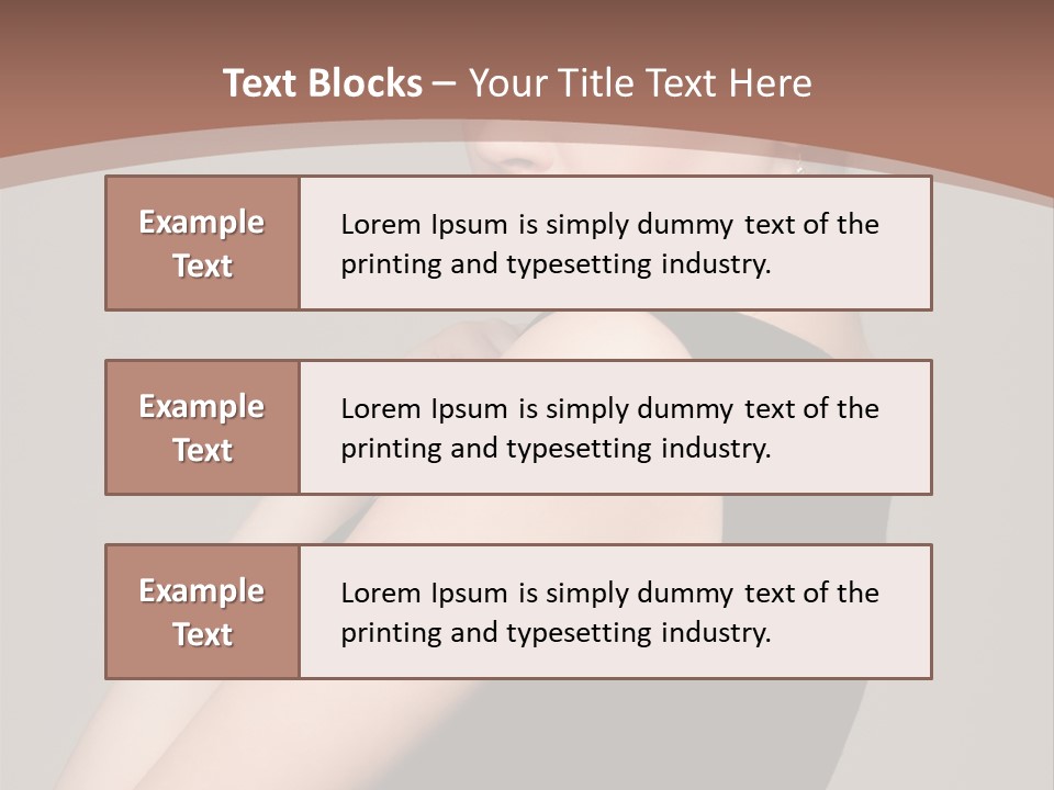 Communication Chair Board PowerPoint Template