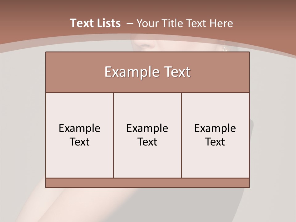 Communication Chair Board PowerPoint Template